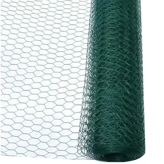 Samuel Alexander 5m Green PVC Coated Galvanised Wire Netting - image 1