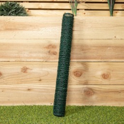 Samuel Alexander 5m Green PVC Coated Galvanised Wire Netting - thumbnail 3