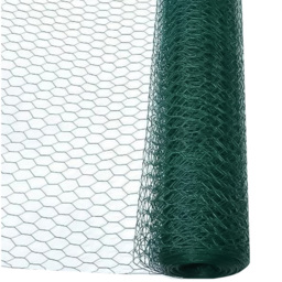Samuel Alexander 5m Green PVC Coated Galvanised Wire Netting - thumbnail 1