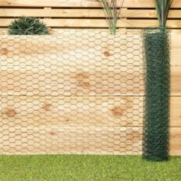 Samuel Alexander 5m Green PVC Coated Galvanised Wire Netting - thumbnail 2