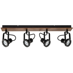 Cosylyte Riverton 4 Light Matt Black Spotlight