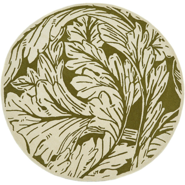 Origins Heritage Moss Circular Rug 200cm - image 1