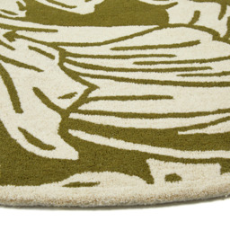 Origins Heritage Moss Circular Rug 200cm - thumbnail 3