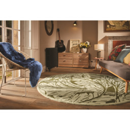 Origins Heritage Moss Circular Rug 200cm - thumbnail 4