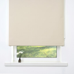 Oat Plain Polyester Blackout Blind 120 x 165cm - thumbnail 2