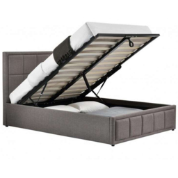 Hannover King Size Steel Ottoman Bed Frame - thumbnail 3