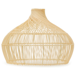 ValueLights Anais Natural Rattan Pendant Shade - thumbnail 1