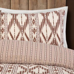 Arizona Seersucker Duvet Set Natural Double - thumbnail 3