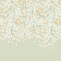 Origin Murals Cascading Rosehip Green Wall Mural - thumbnail 2