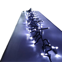 Premier ClusterBrights Mains Powered 480 Cool White LED Multi-Function Green Cluster Light 6.2m - thumbnail 3