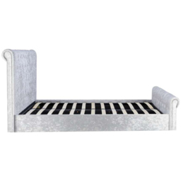 Sienna King Size Grey Ottoman Bed Frame - thumbnail 3