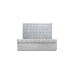 Sienna King Size Grey Ottoman Bed Frame - thumbnail 4