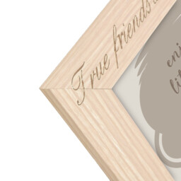 True Friends Frame - Brown - thumbnail 4