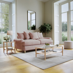 Clara Faro 14 Pink 2 Seater Large Agmamito Sofa - thumbnail 3