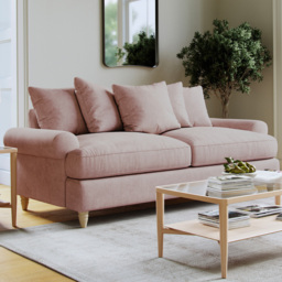 Clara Faro 14 Pink 2 Seater Large Agmamito Sofa