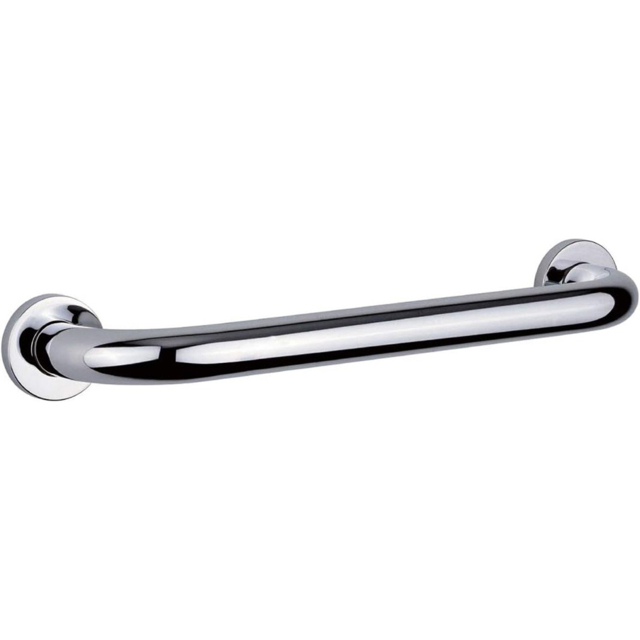 Nes Home Wall Mounted Chrome Straight Grab Bar 380mm - image 1