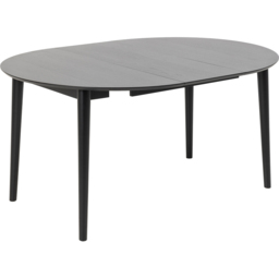 Florence Montreux 5 Seater Round Dining Table Black - thumbnail 3