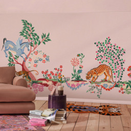 Cath Kidston Painted Kingdom Pink Mural