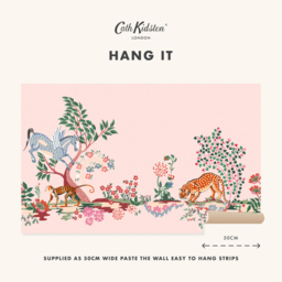 Cath Kidston Painted Kingdom Pink Mural - thumbnail 3