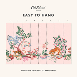 Cath Kidston Painted Kingdom Pink Mural - thumbnail 2