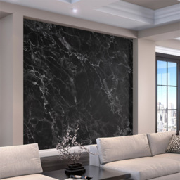 Origin Murals Marble Black Wall Mural