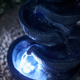 Garden Gear Tabletop 5 Cascading Bowls Water Feature - thumbnail 4