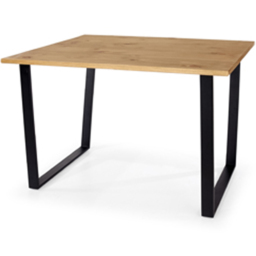 Core Products Texas 6 Seater Pine Solid Wood Dining Set Black and Antique - thumbnail 4