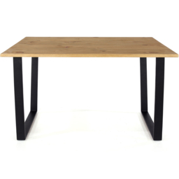 Core Products Texas 6 Seater Pine Solid Wood Dining Set Black and Antique - thumbnail 3
