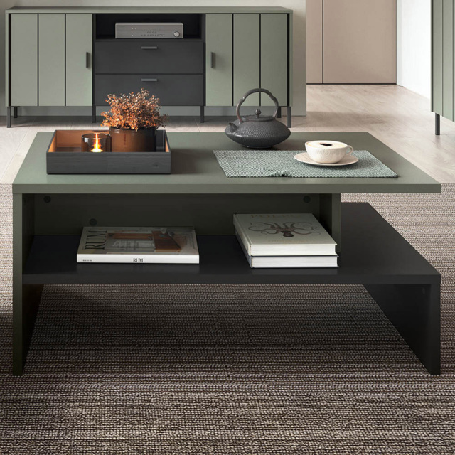 Furniture To Go Arundel 2 Shelf Green Coffee Table - image 1