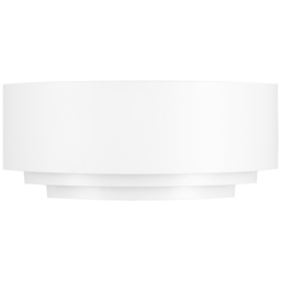 TCP White 3 Tier Indoor Wall Light