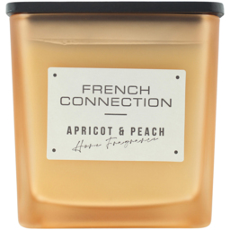 French Connection Autumn Collection Apricot and Peach Scented Candle