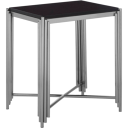 Premier Housewares Clarice Granite Top Side Table - thumbnail 2
