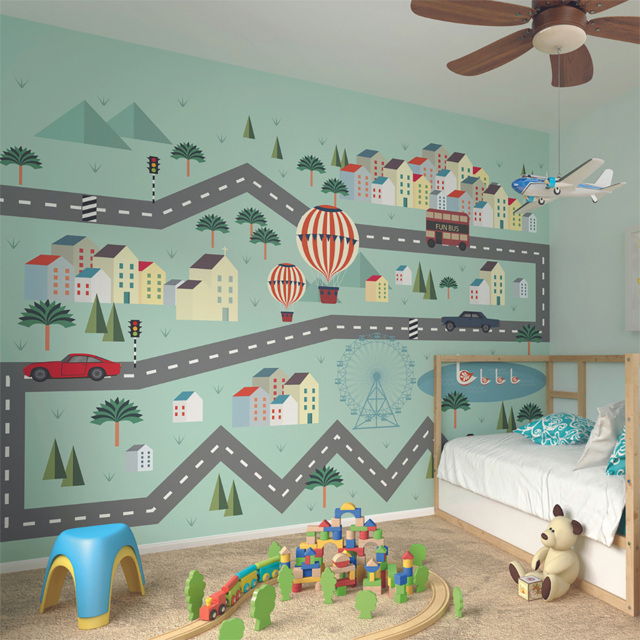 Origin Murals Mini Adventure Multicolour Wall Mural - image 1