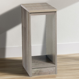 R White Cabinets Grey Desktop Tower Storage