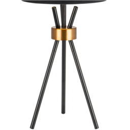 Camden Tripod Black and Gold Table Lamp - thumbnail 3