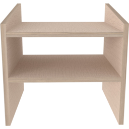 Decorotika Adin Cottonbeige 3 Shelf Bedside Table - thumbnail 2