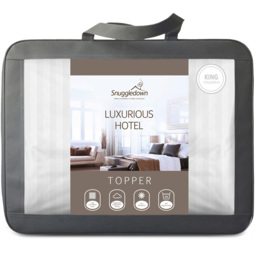 Snuggledown Luxurious Hotel King Size Medium Support Mattress Topper