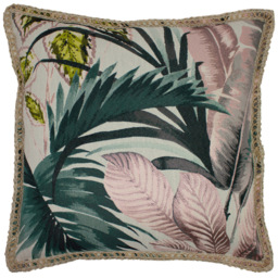furn. Amazonia Pink Tropical Cushion