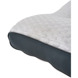 Living and Home Grey Zoned Supportive Ergonomic Pillow Insert 74 x 48cm Set of 2 - thumbnail 3