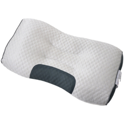 Living and Home Grey Zoned Supportive Ergonomic Pillow Insert 74 x 48cm Set of 2