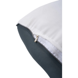 Living and Home Grey Zoned Supportive Ergonomic Pillow Insert 74 x 48cm Set of 2 - thumbnail 4