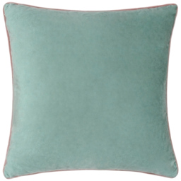 Paoletti Meridian Mineral Blush Velvet Cushion