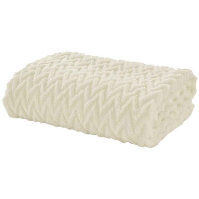 Deyongs Tadcaster Throw Cream 140 x 180cm - image 1