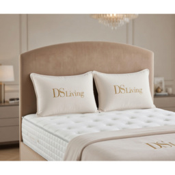 DS Living Opulence Mink King Size Velvet Upholstered Ottoman Bed - thumbnail 3