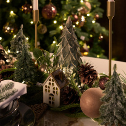 Glazed Green Leaf Tree Decoration - thumbnail 2