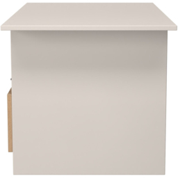Crowndale Bora Single Drawer Single Shelf Gold Craft Oak and Kashmir Coffee Table Ready Assembled - thumbnail 3