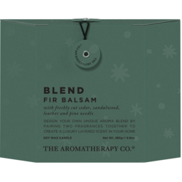 The Christmas Gift Co Blend Fir Balsam Scented Candle - thumbnail 3