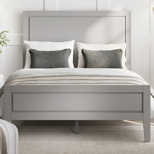 Bay King Size Cement Grey Bed Frame - image 1