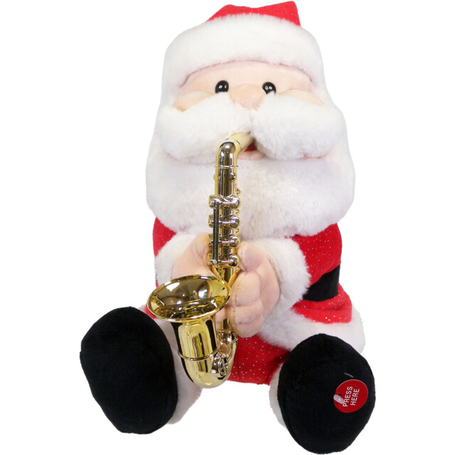 Animated Musical Santa Christmas Decoration