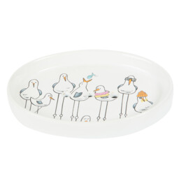 White Seagull Soap Dish - thumbnail 1